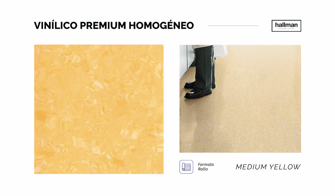 Vinílico Premium Homogéneo medium-yellow-vertical
