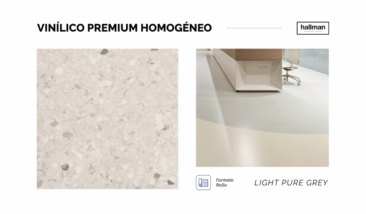 Vinílico Premium Homogéneo Light-pure-grey-vertical