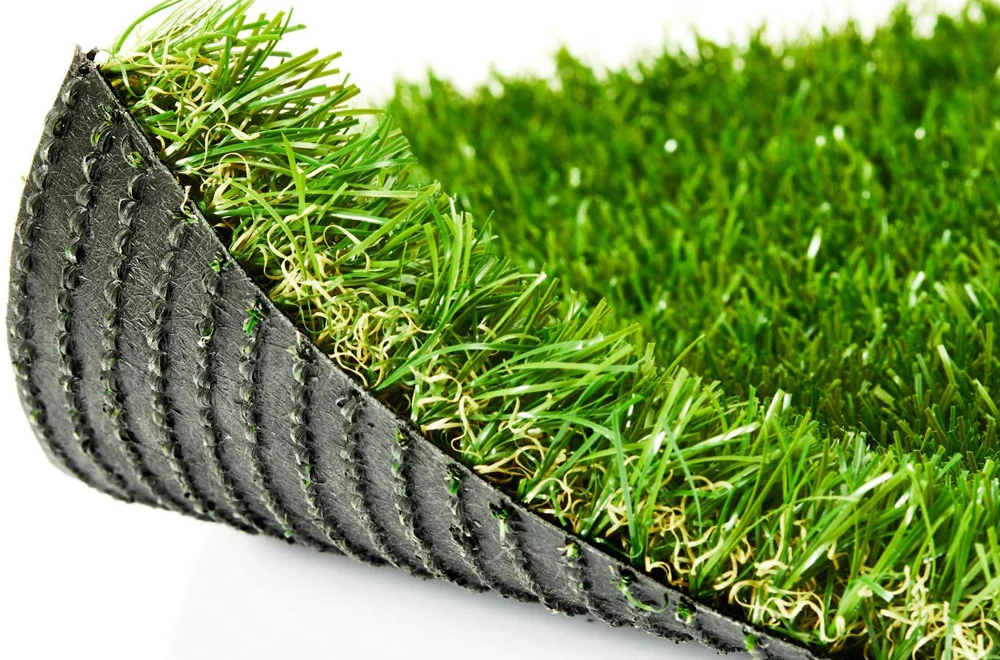 DETALLE perfil Pasto sintético BICOLOR