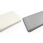 Guardamuro - Guardasilla 150H perfil plano Muestras BLANCA&GRIS