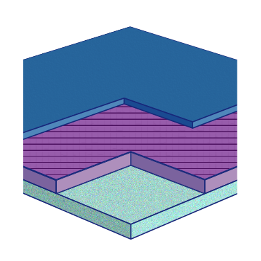 Infografía Capas y Composición Vinílico Sport Acoustic 6mm, OMV