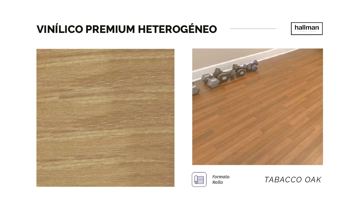 Vinílico Premium Heterogéneo - TabaccoOak Vertical, OMV