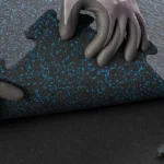 EcoCaucho-Puzzle Azul Black - instalación, OMV