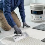 Adhesivo 2M20® SuperBond Conductive balde - Instalación Alfombras, OMV