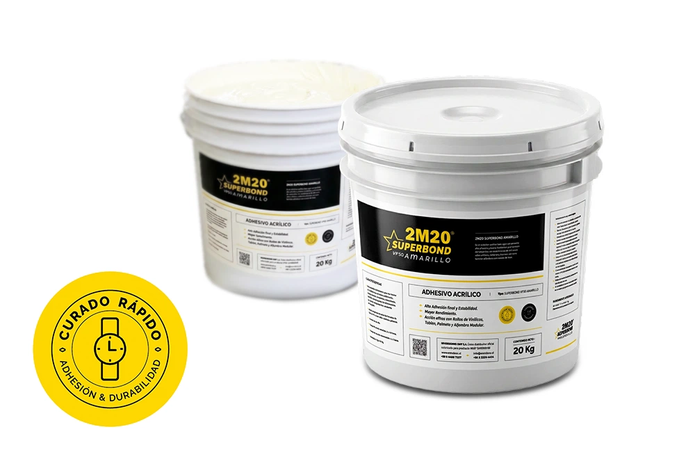 Adhesivo Acrílico 2M20® AMARILLO - OMV