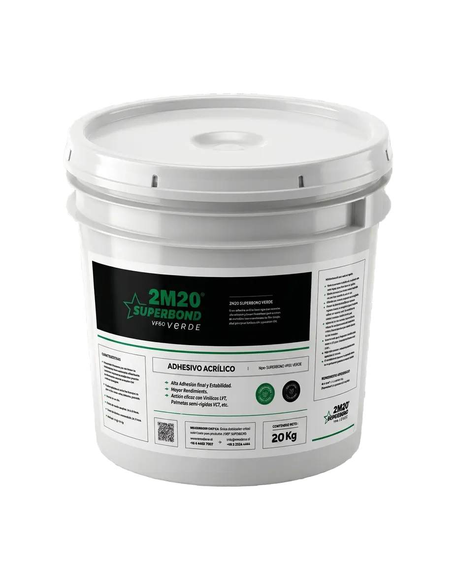 Balde Adhesivo SuperBond Verde 20Kg