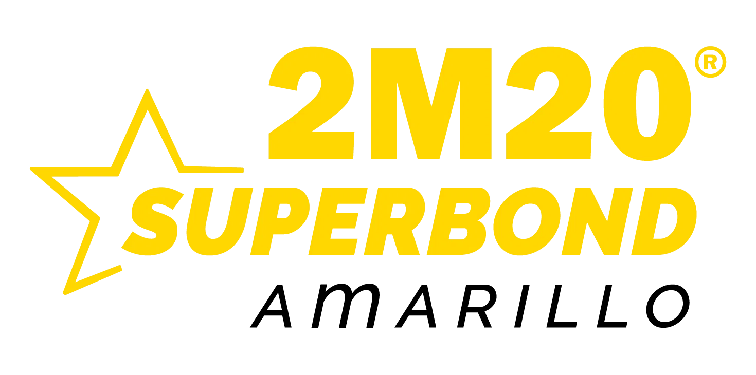 LOGO 2M20® SUPERBOND Amarillo - Adhesivo Acrílico