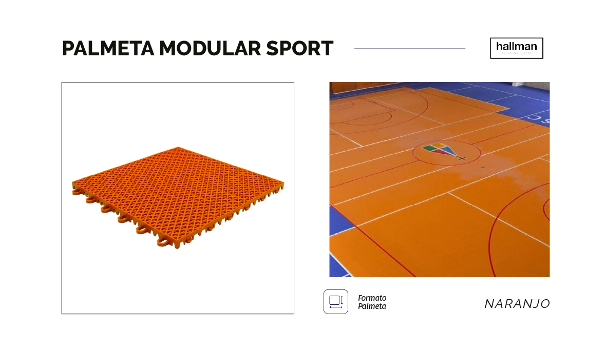 Palmeta modular sport - Color Naranjo_V