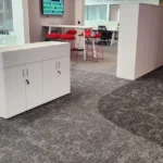 Alfombra Modular Colección Revivalism Cloud&Fossil, Recepción Oficinas, OMV