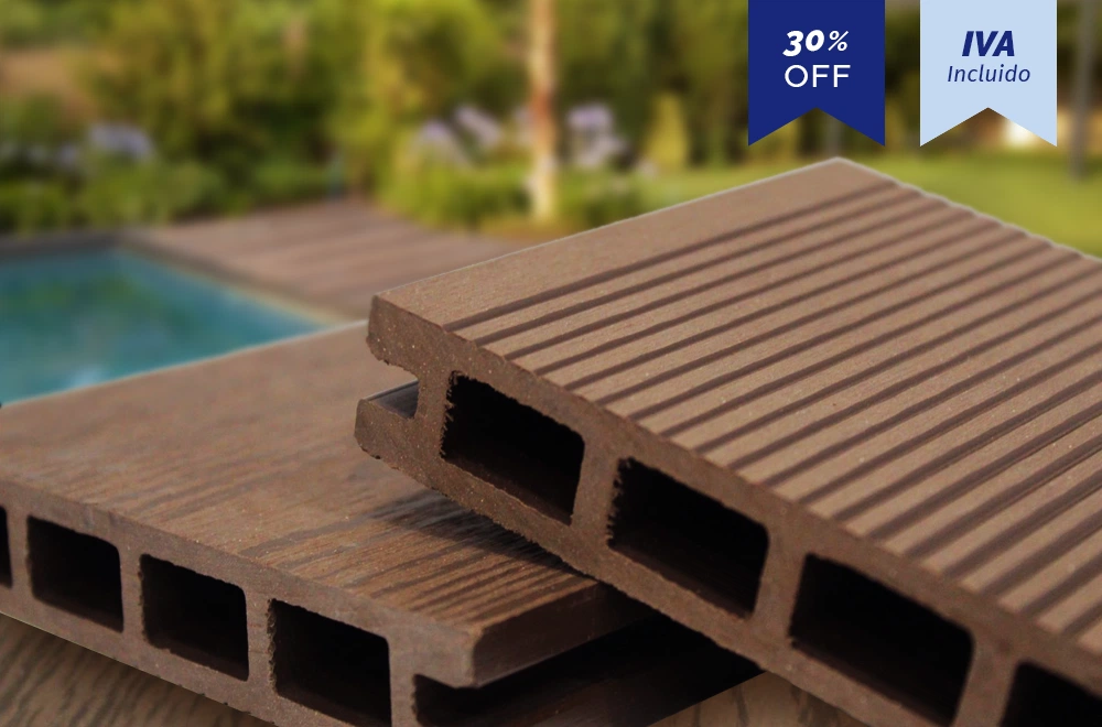 Deck Standard Dark Coffee detalle - Oferta $9.490 por tabla, OMV