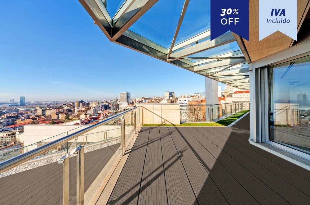 Deck Standard Dark Coffee roof - Oferta $9.490 por tabla, OMV
