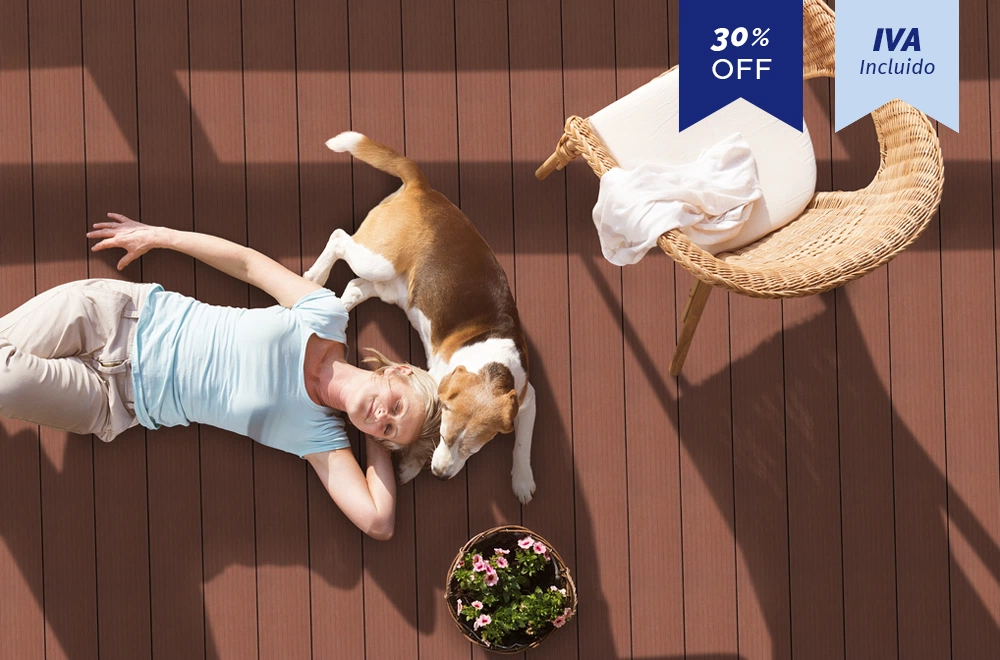 Deck Standard Dark Coffee terraza - Oferta $9.490 por tabla, OMV