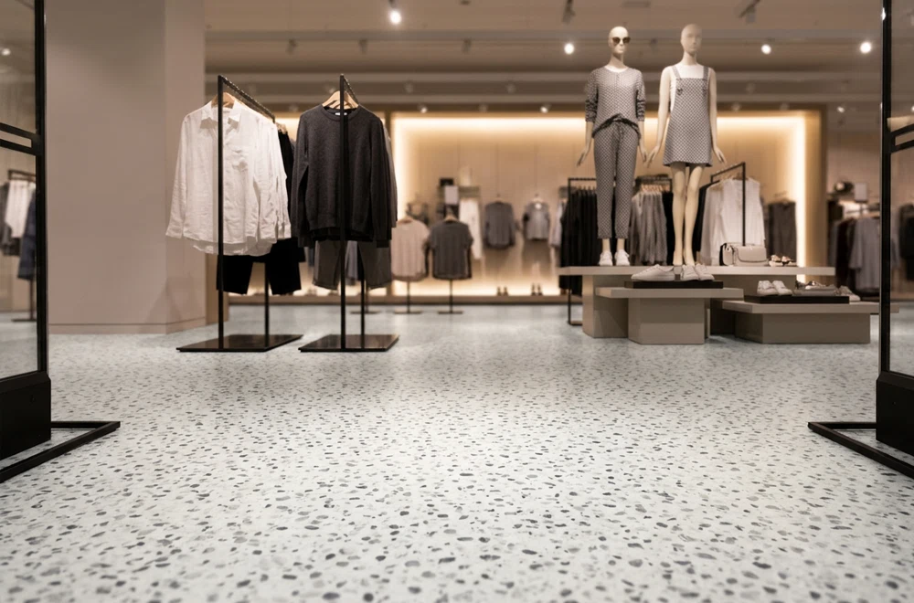 Vinílico Heterogéneo R11 Tienda de ropa, OMV