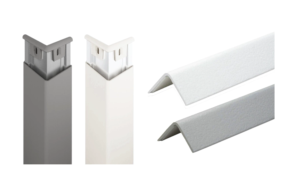 Esquineros con retorno de aluminio 50x50-75x75 Perfiles, OMV